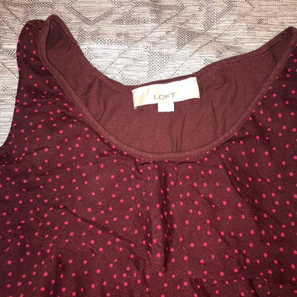 Ann Taylor Loft Ruffled Sleeveless Top - Picture 5 of 8